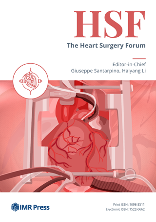 The Heart Surgery Forum Cover